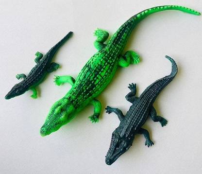 Tik C toys for kids cute crocodiles (set of 3)
