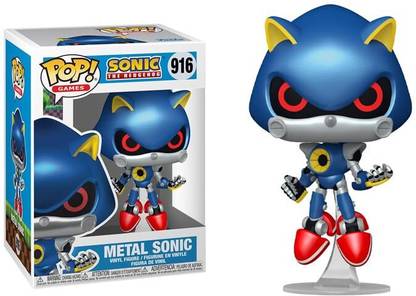 Funko Pop Sonic The Hedgehog + Protector: Pop! Games Vinyl Figure (Collector Gift Set