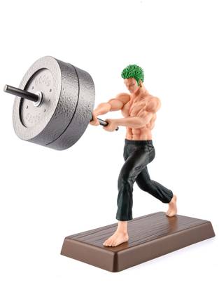ComicSense One Piece Anime Workout Figurine Big Size Anime Action Figure (24 cm)