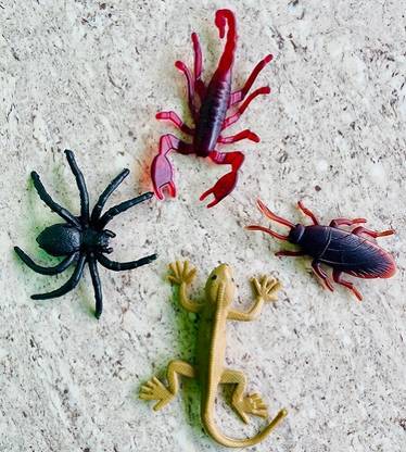 Tik C animal toys lizard,spider,scorpion and coakcroach