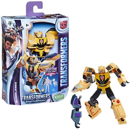 TRANSFORMERS Toys EarthSpark Deluxe Class Bumblebee Figure, 5-Inch for Kids Ages 6 and Up