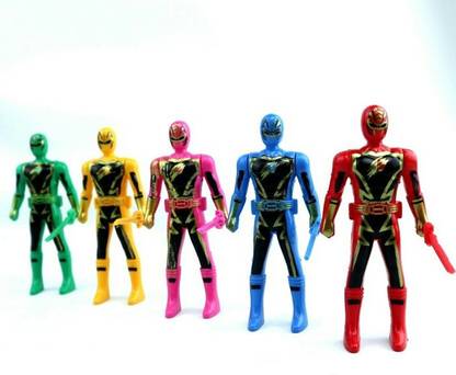 lawmart Power Ranger Super Hero Action Figure Toy Set For Kids