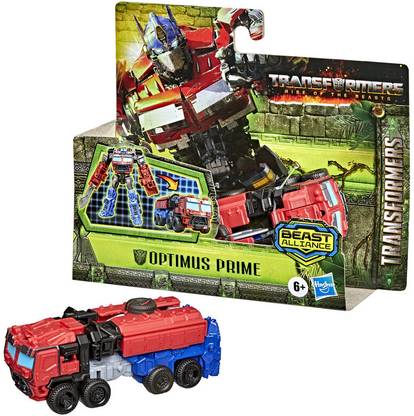 TRANSFORMERS Rise of the Beasts Movie Beast Alliance Battle Changers Optimus Prime Figure