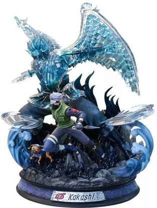 RVM Toys Naruto Kakashi Susanoo Action Figure 32 cm Anime LED Light Collectible Manga Toy