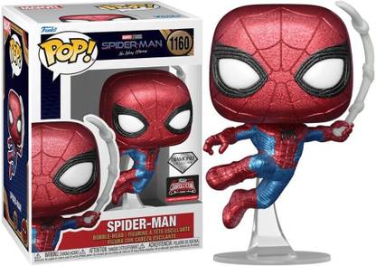Funko Pop Spiderman: No Way Home - Spiderman Diamond Target Con Exclusive Red