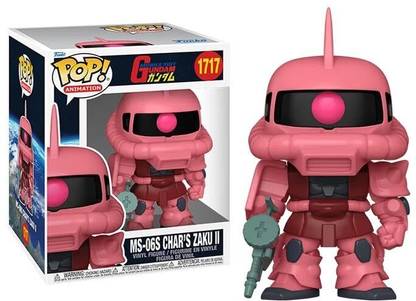 Funko MS-06S Char’s Zaku II (Super Size) + Pop Protector: Mobile Suit Gundam Pop! Anim