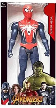 BINDAL TRADERS Marvel Avengers Spiderman Action Figure (9.5 Inches, Multicolor)