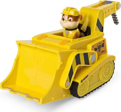 PAW PATROL Flip & Fly Rubble 2-in-1 Transforming Vehicle, Multicolor
