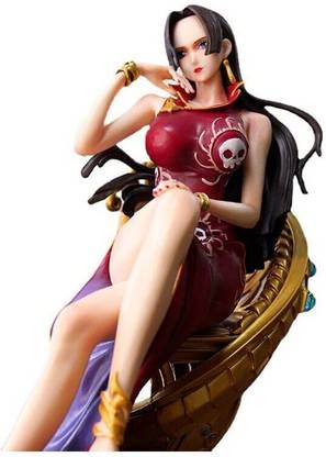kenma One Piece Boa Hancock Sitting Posture Action Figure 21CM PVC Anime