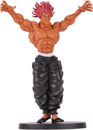 OFFO Anime Action Figure Yujiro Hanma For Home Decors, Office Desk And Study Table