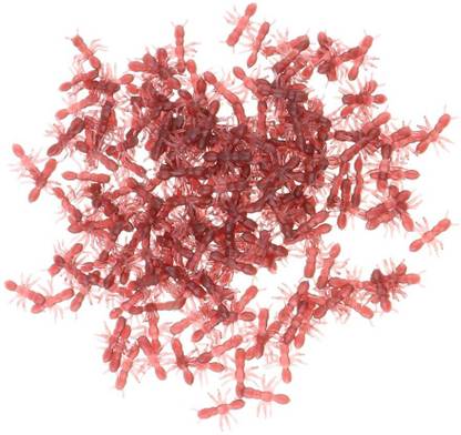 Lyla 200 Pieces of Plastic Ants Simulation Model Figures Educational Toys Brown