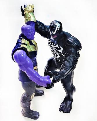 Thrifx Dark Series Special Combo of Venom and Thanos Limited Action Figure