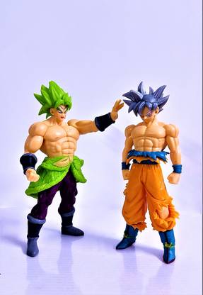 Thrifx Premium Edition DB Warrior Series Super Broly and UltraInstinct Goku Merchandise