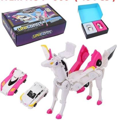 ali Transformation Action Figure Robot Vehicle Toy TRANSFORM A Car into robot 2 cars