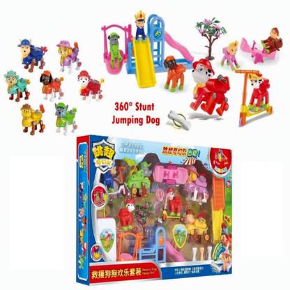 KTRS Pretend Play Action Rescue Paw Patrol Amusement Park Toy