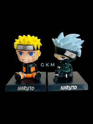 GKM Naruto kakashi hakate & Uzumaki combo action figure bobblehead
(type 1)