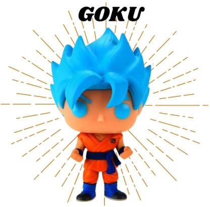 Birthday Popper Action Figure Super Saiyan Goku Collectibles Figurine for Fans