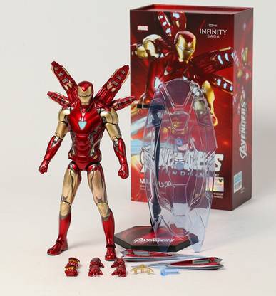 Delite New IRON MAN Endgame Battle Avengers ZD TOYS Action Figure 7 inch Limited Model