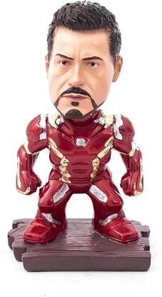 Insain Iron Man Bobblehead 10 cms | Tony Stark | Marvel Avengers | Handmade