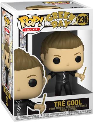 Funko POP Pop! Rocks: Green Day - TRE Cool, Multicolor