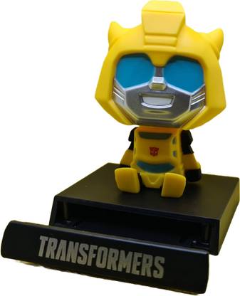 GLOWZADE Transformer Bumblebee Bobblehead SPD Animated Bobblehead head for Car,Desk