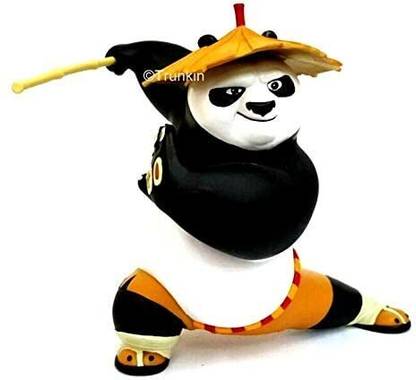 Trunkin Kung Fu Panda Figure for Kids Action Figurine Collectible Toy