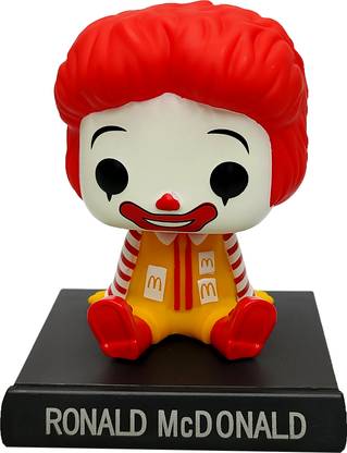 THEPARTYBOOSTER Ronald McDonald Bobblehead for Desk and Car Dashboard