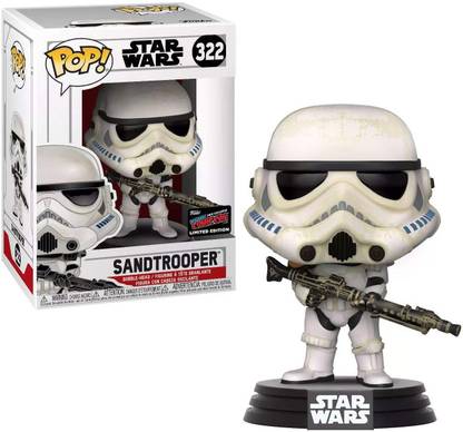 Funko Pop Star Wars 3.75 Inch Action Figure Star Wars - Sandtrooper #322 Exclusive