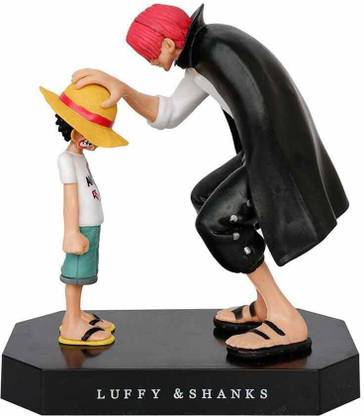 Store2508 One Piece Luffy & Shanks Action Figure. Height -18CM