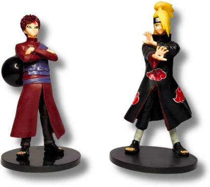 Anime Saga Enterprises Gara and Deidara standing action figure set of 2