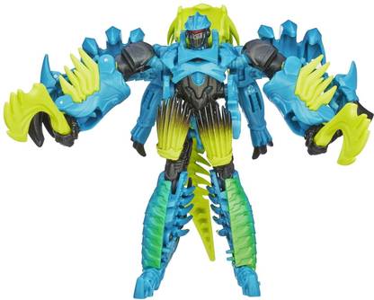 TUMAMA Transformers Age of Extinction Generations Deluxe Class Dinobot Slash Figure