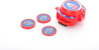 Skytrapper Disk Shooter for Kids with 6 Small Disks Hand Tied/Wraped