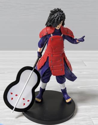 Raregets NARUTO Uchiha MADARA - 18 cm PVC Anime, Premium Action Figure, Toy Collectibles