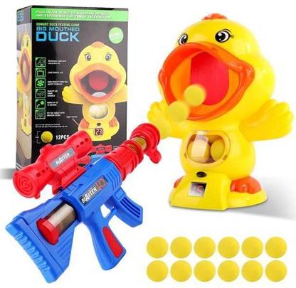 Smartcraft Hungry Duck Feeding Game Toy Guns, Shooting Games