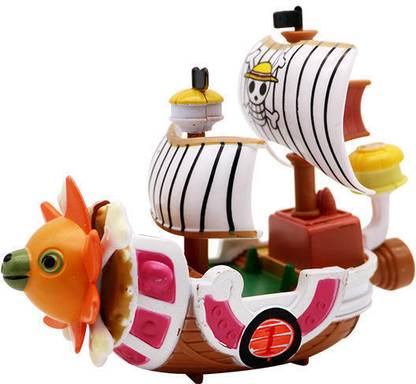 VERILUXE Going Merry Straw Hat Pirate Ship For One Piece Fans (10.5cm)