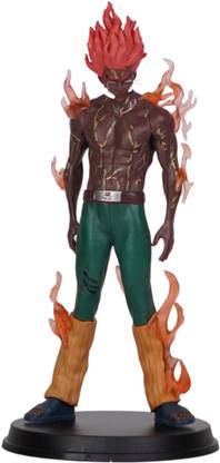 OFFO Naruto Anime Might Guy Eight Gates Form Standing Action Figure For Home Decor
