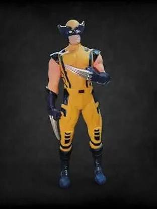 Boenjoy Wolverine & Deadpool Action Figure for Car, Desk & Collectors (25 cm)