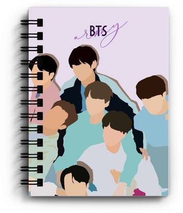 AmberCrafts BTS FACE DESIGN Hardcover Address Book