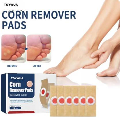 Toywua CORN REMOVER PADS SALICYLIC ACID PAIN-FREE CORN SOLUTION Adhesive Band Aid