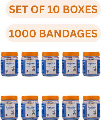 BRIGHT AID REGULAR Adhesive Band Aid