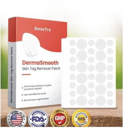 SmieTrz Derma Smooth Skin Tag Remover Patch Adhesive Band Aid