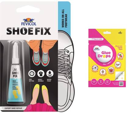 Pidilite Fevicol Shoefix High Strength Durable Shoe Repair Adhesive With Glue Drops