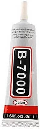 Pacificdeals B7000 Multipurpose Transparent Adhesive Glue Sealant Clear Waterproof Glue Compatible For School Kids Projects Jewellery Shoes Sole Repair Mobile Touch Screen Repair