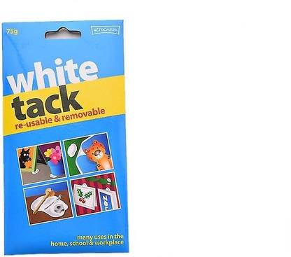 Kreative Kraft White Tack Adhesive Reusable Removable Tab Clay
