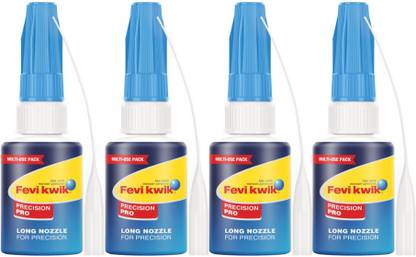 FEVIKWIK Precision Pro 8g, Pack of 4 | Strong all purpose instant glue