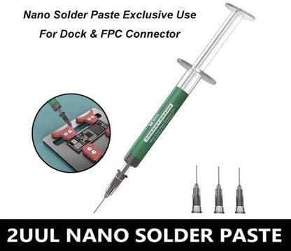 AKT 2UUL NANO SOLDER PASTE EXCLUSIVE USE FOR DOCK&FPC CONNECTOR Adhesive