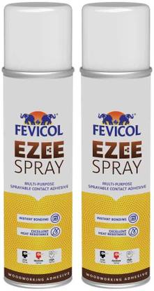 FEVICOL Ezee Spray, DIY Multi-purpose Sprayable Contact (Pack of 2) Adhesive