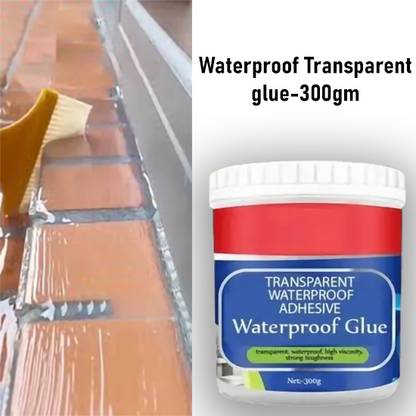 ATHARVTAX Waterproof Proof Glue|Just brush on. Seals water, cracks, and bonds Adhesive