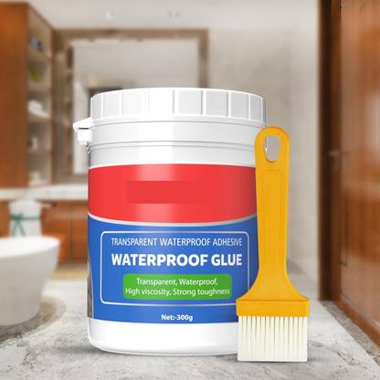 RIYUGA Waterproof Transparent Crack Seal Glue with brush Leaking Sealant Adhesive