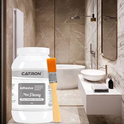 Catron Transparent Waterproof Glue Pro Strong for Leak, Crack, Wood ,Tiles, Bathroom Adhesive